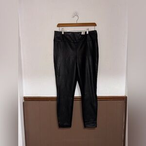 Reitmans | Black Pleather Pants (NWT)
